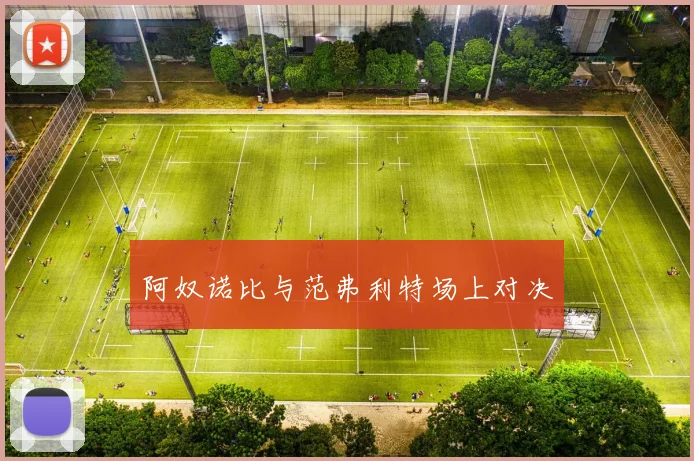 阿奴诺比与范弗利特场上对决