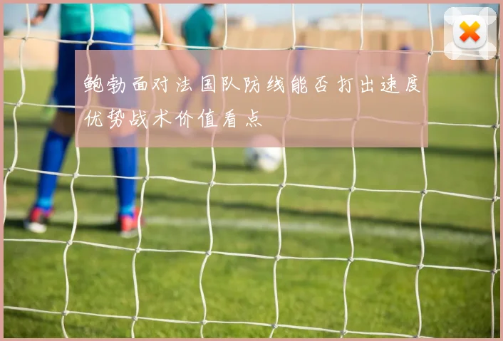 鲍勃面对法国队防线能否打出速度优势战术价值看点