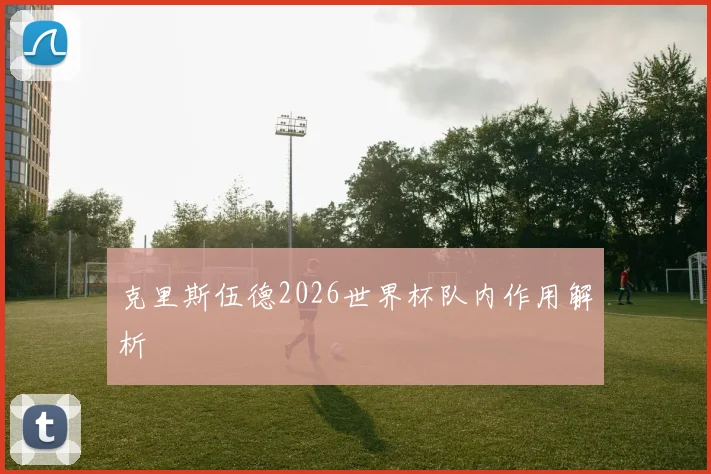 克里斯伍德2026世界杯队内作用解析